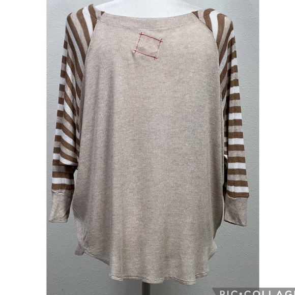 Daftbird Size Small Pullover  Knit Light Sweater oversized - Picture 4 of 10